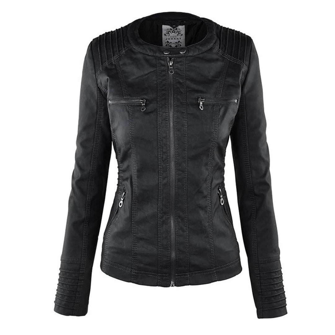 Lise™ | Elegant Leather jacket