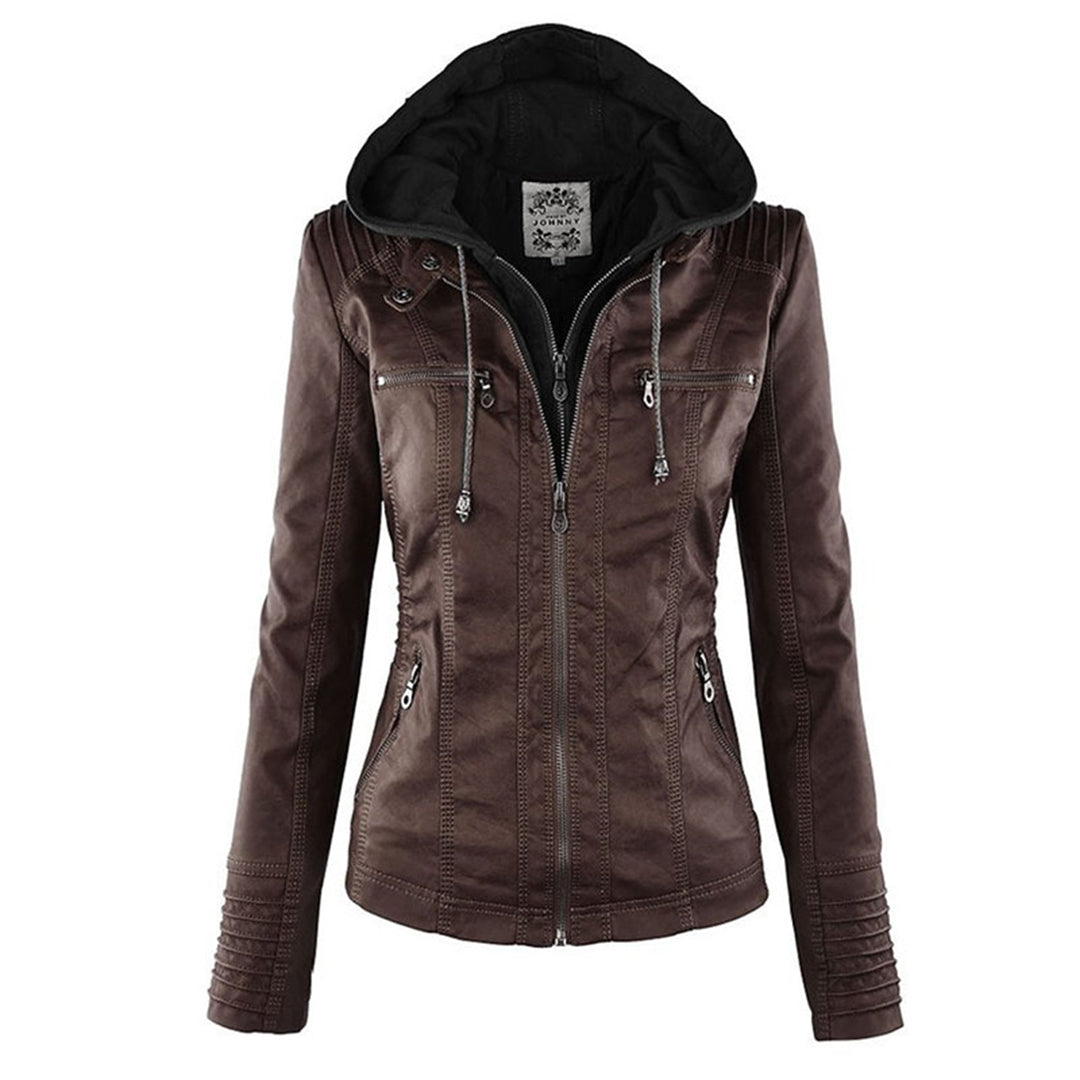 Lise™ | Elegant Leather jacket
